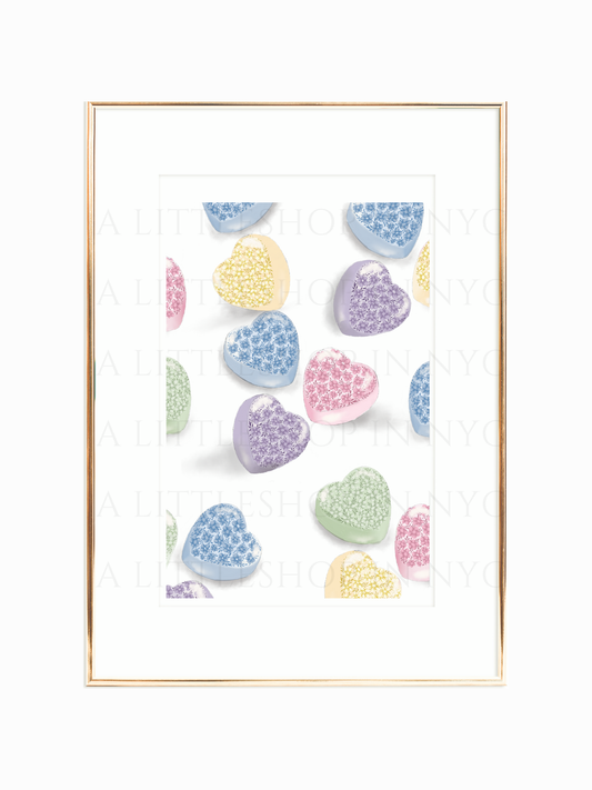 Sweet Hearts Print