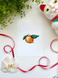 Tangerine Print