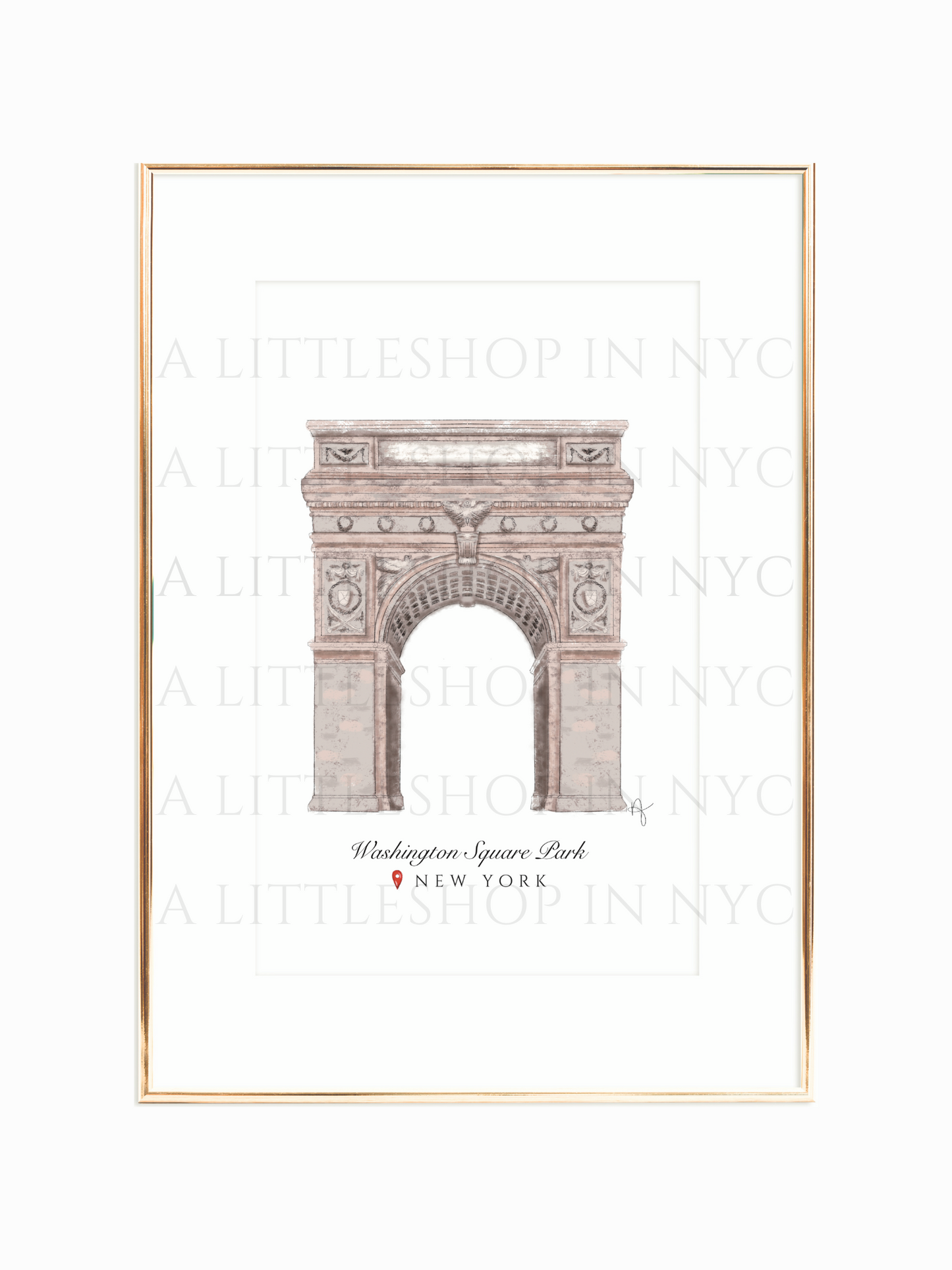 Washing Square Park Print