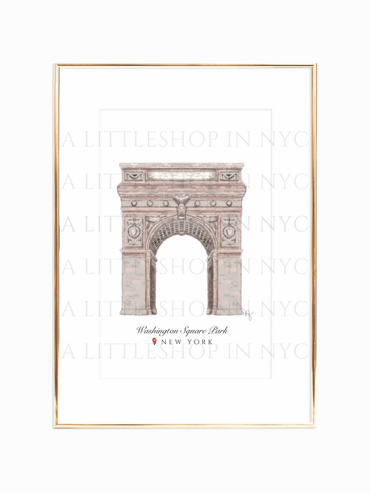 Washing Square Park Print