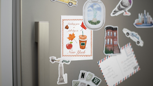 B Grade NYC Postcard Pack