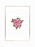 NYC Florals Print