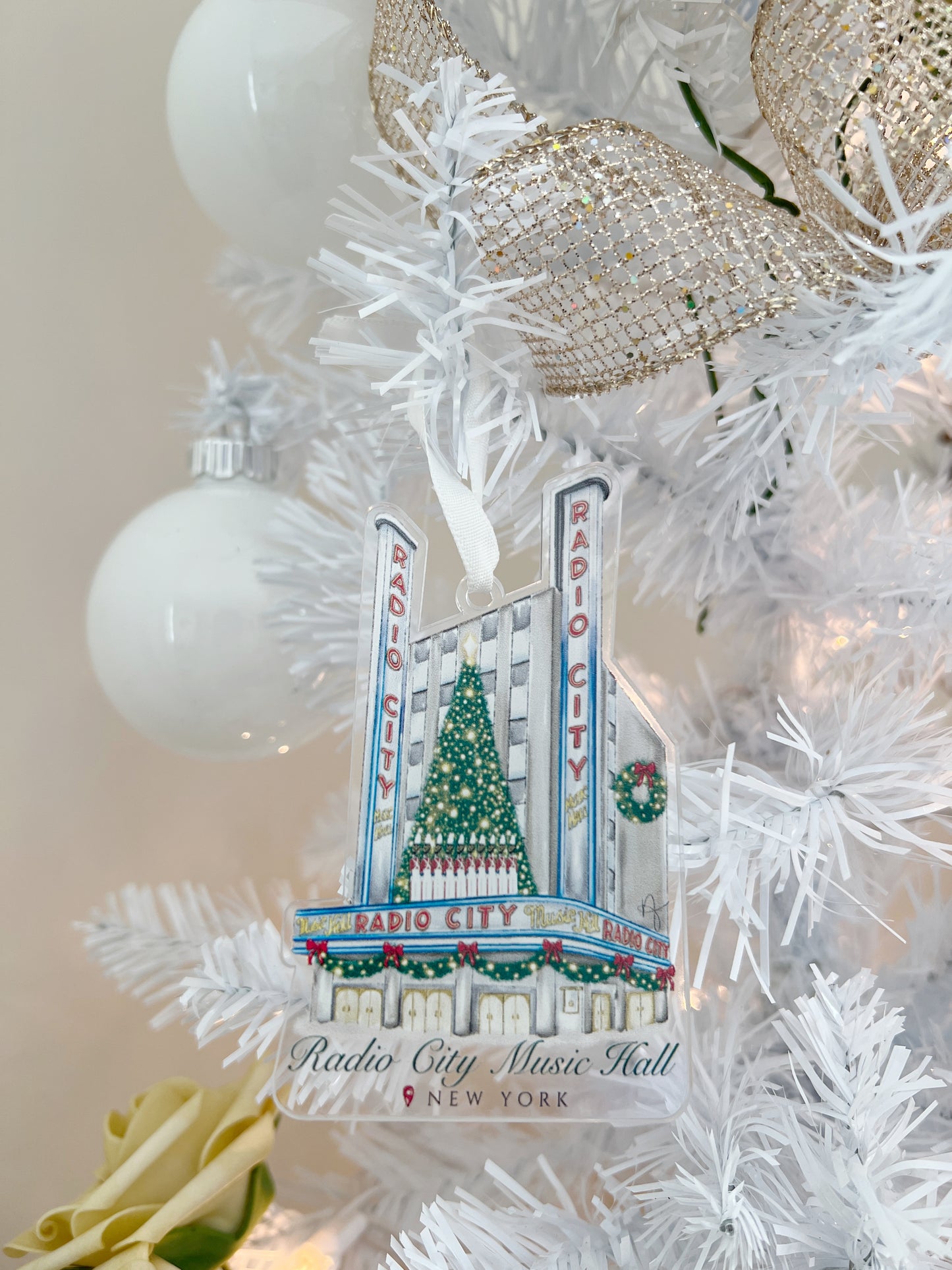 Radio City Ornament