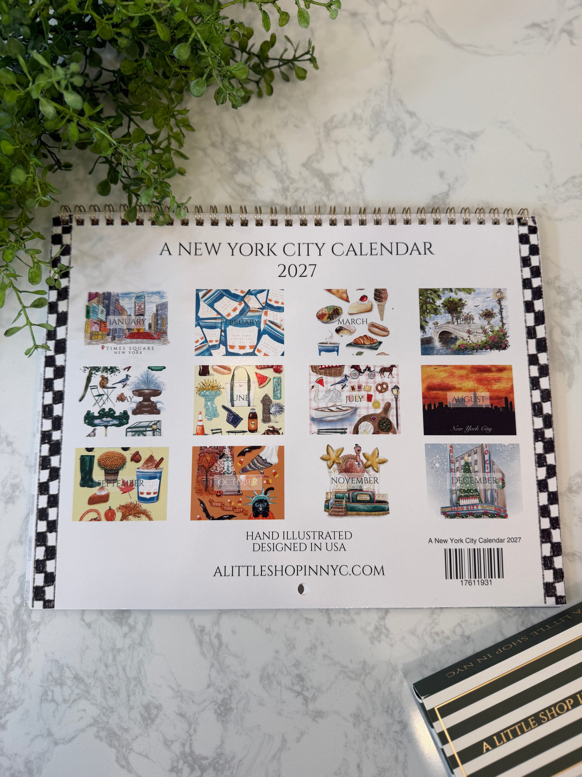 A New York City Calendar 2027