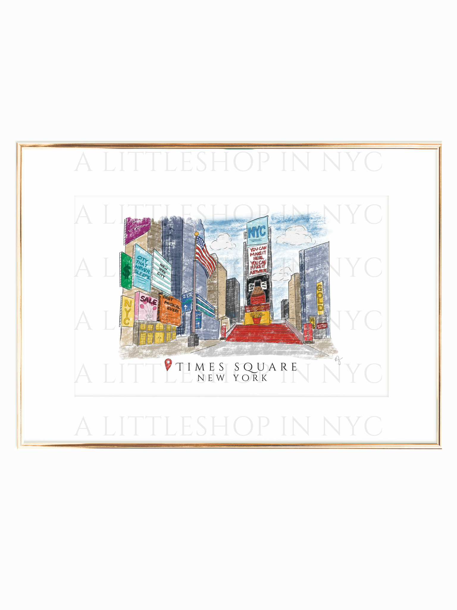 Times Square Print