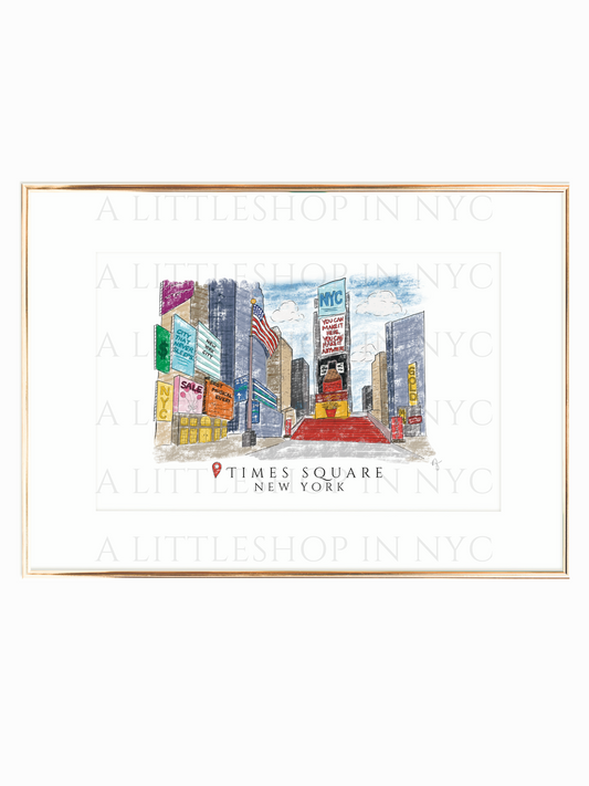Times Square Print