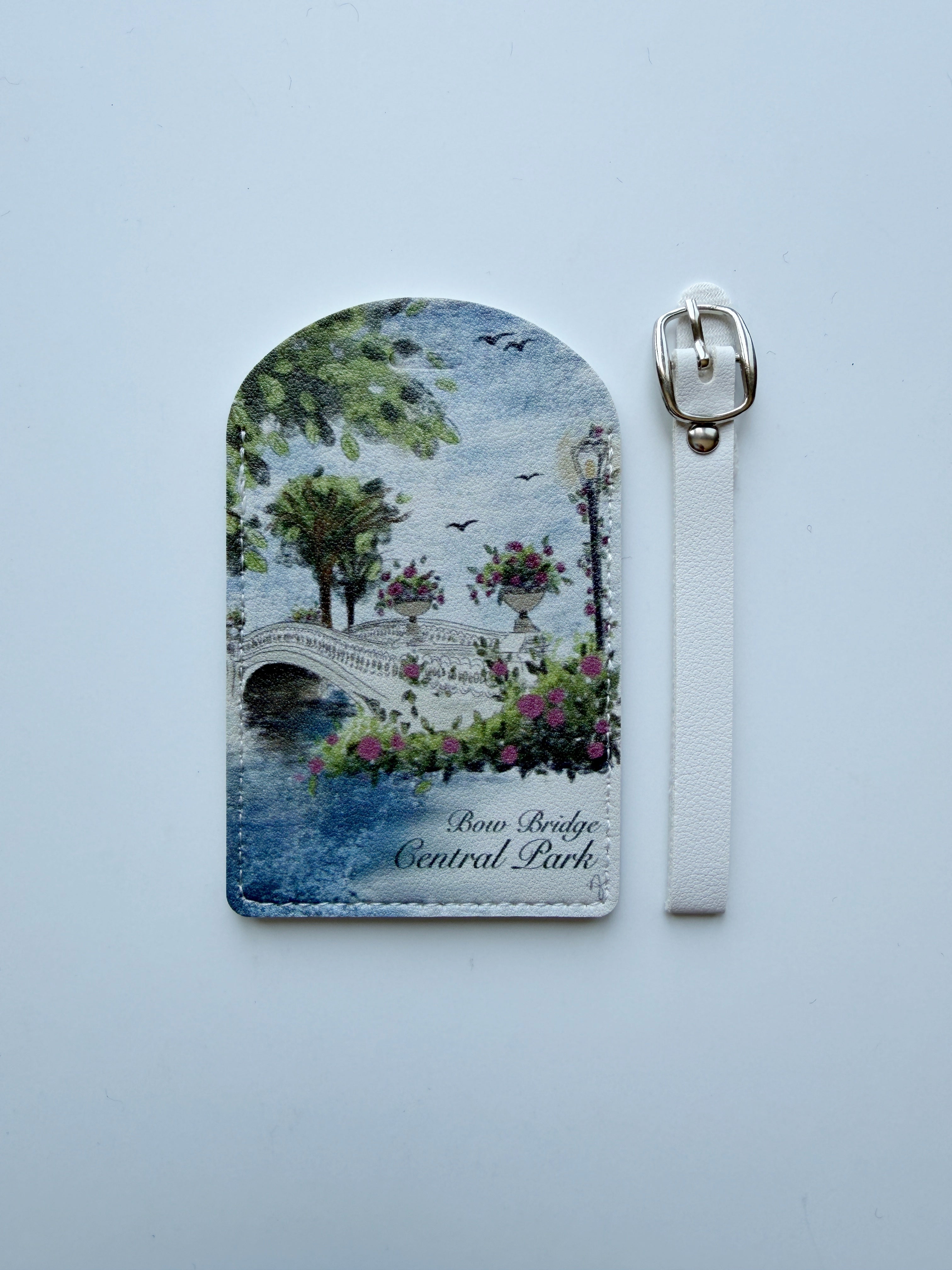 Bow Bridge Central Park Luggage tag