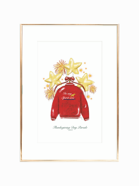 Spirit Era Red Print