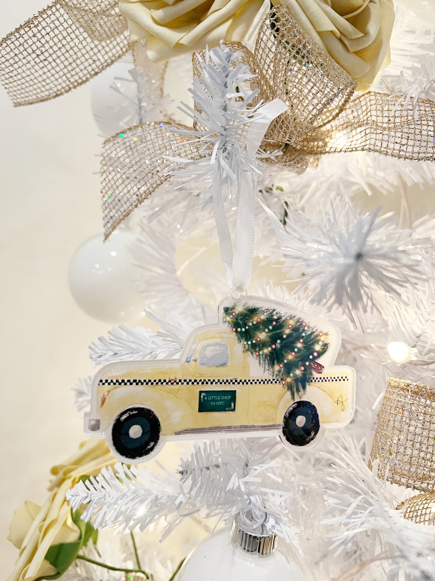 Pickup Truck Ornament
