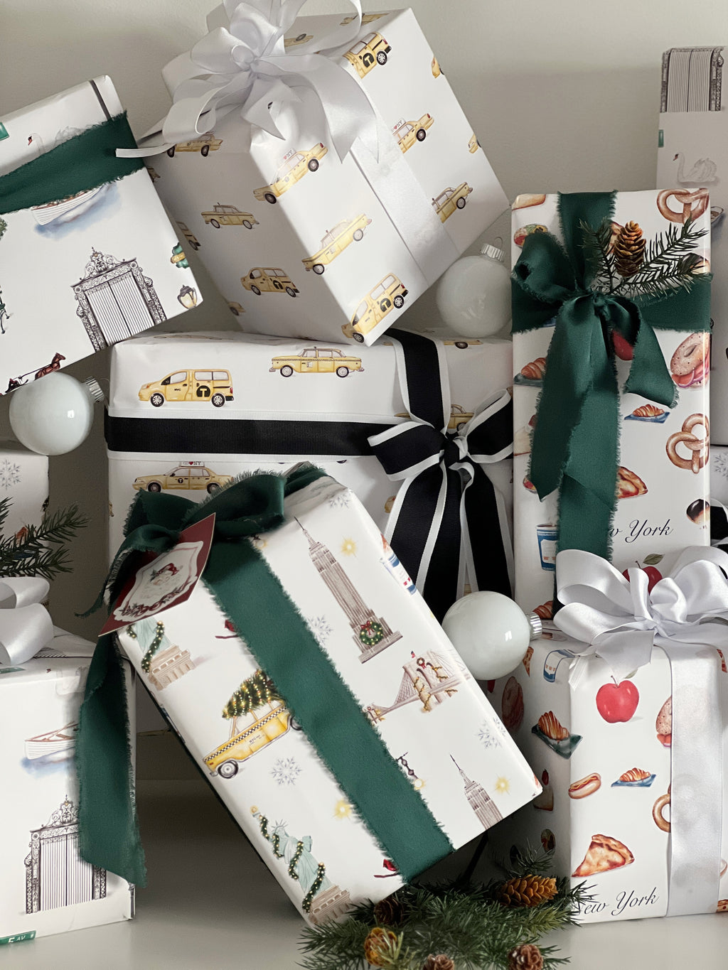 The New York Taxi Gift Wrap