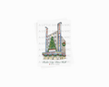 Festive Radio City box of 6 cards
