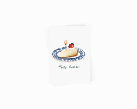 Happy Birthday Cheesecake Card