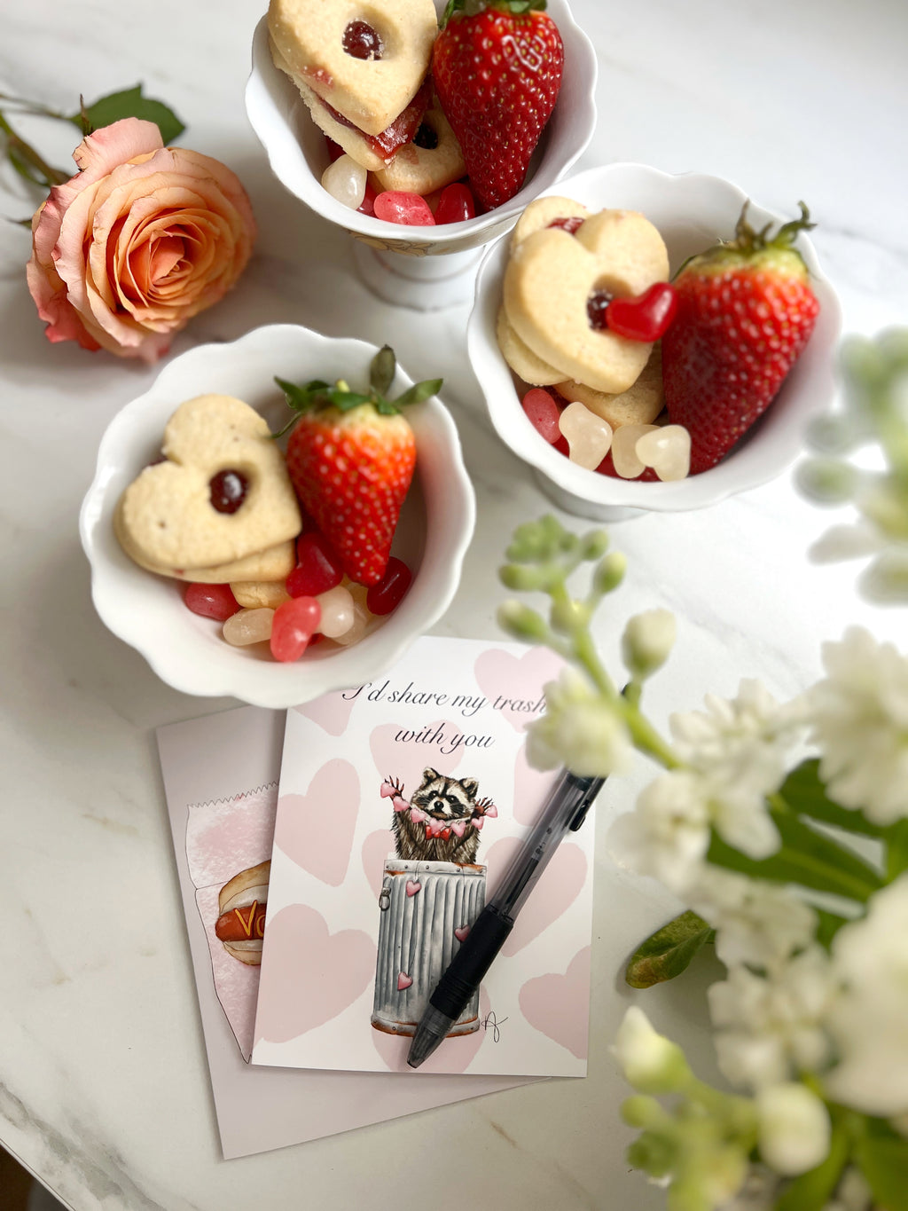 Share My Trash With You Card