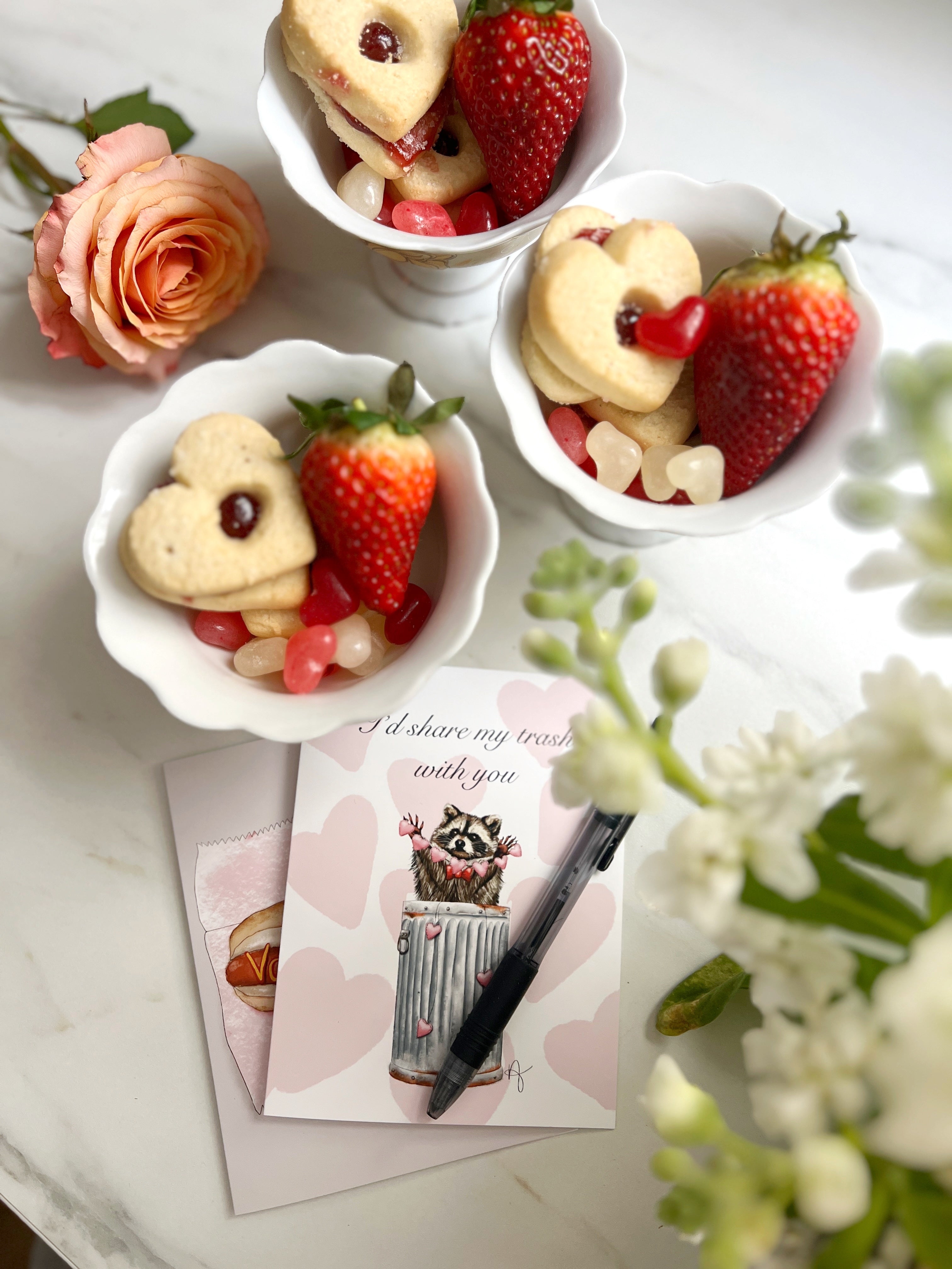 Share My Trash With You Card