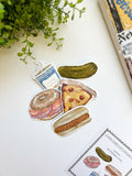 NYC Foods Sticker Pack
