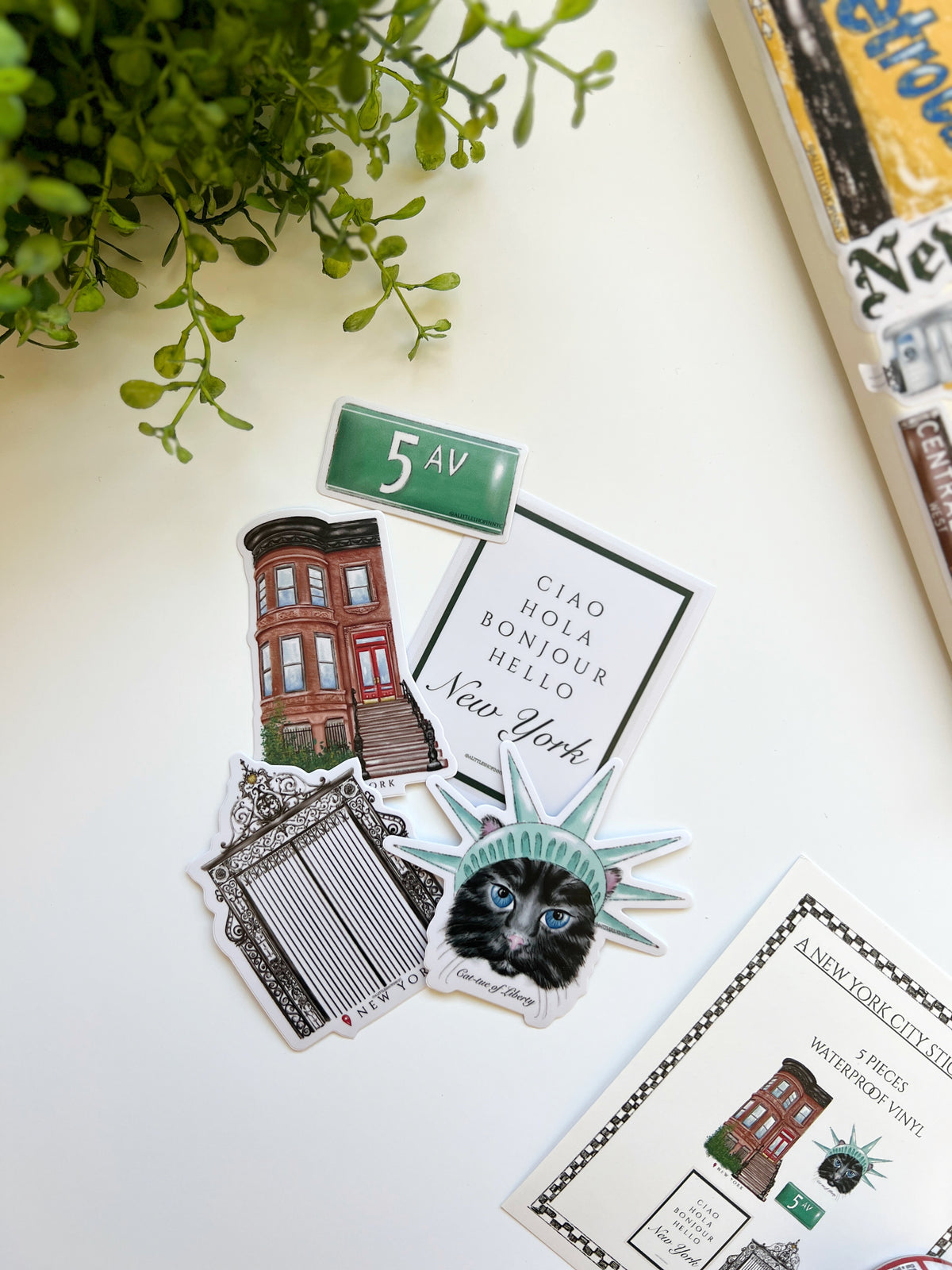 Sticker 5th 5th. Ave Sticker Pack – A Little Shop In NYC