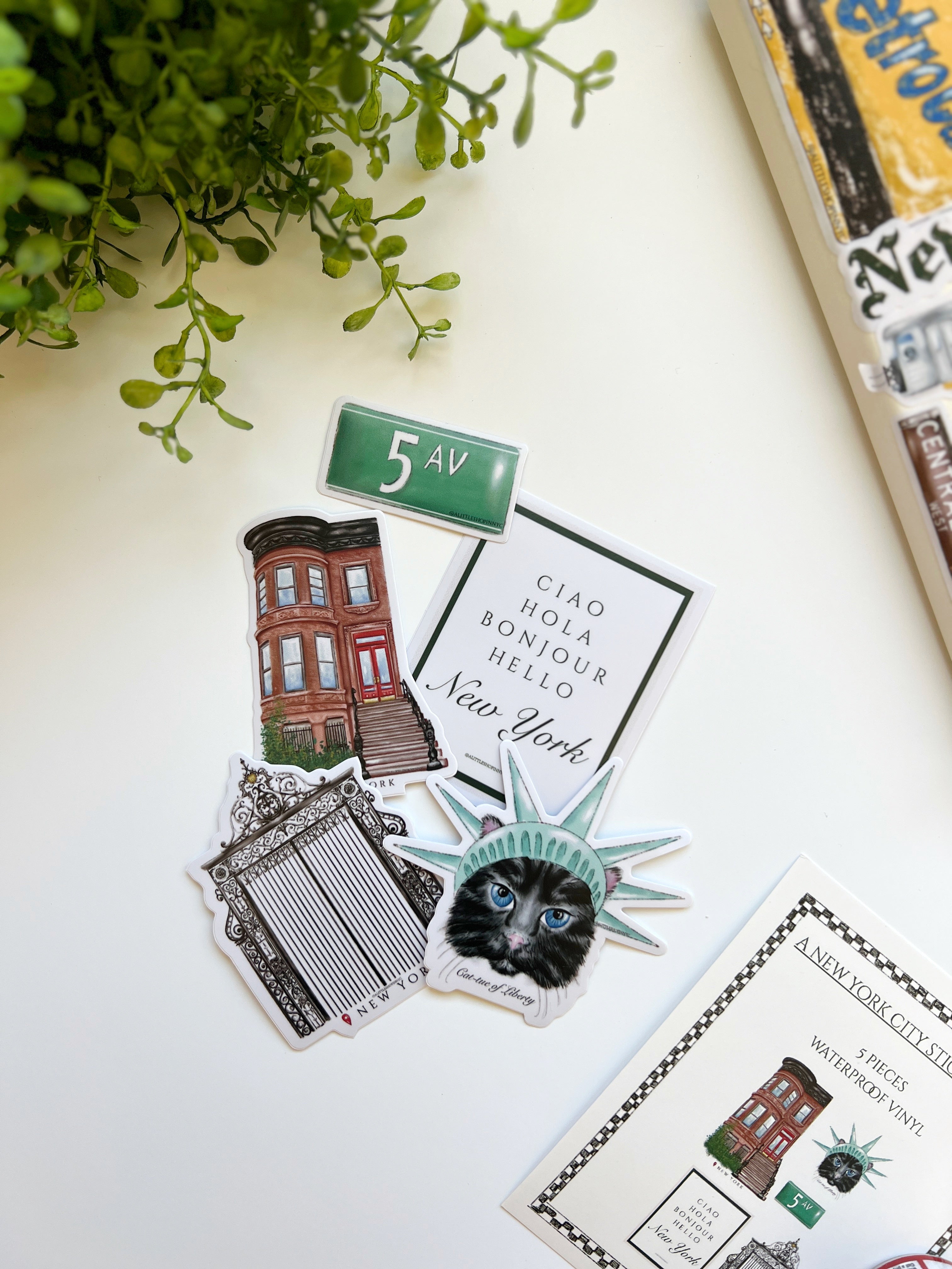 5th. Ave Sticker Pack