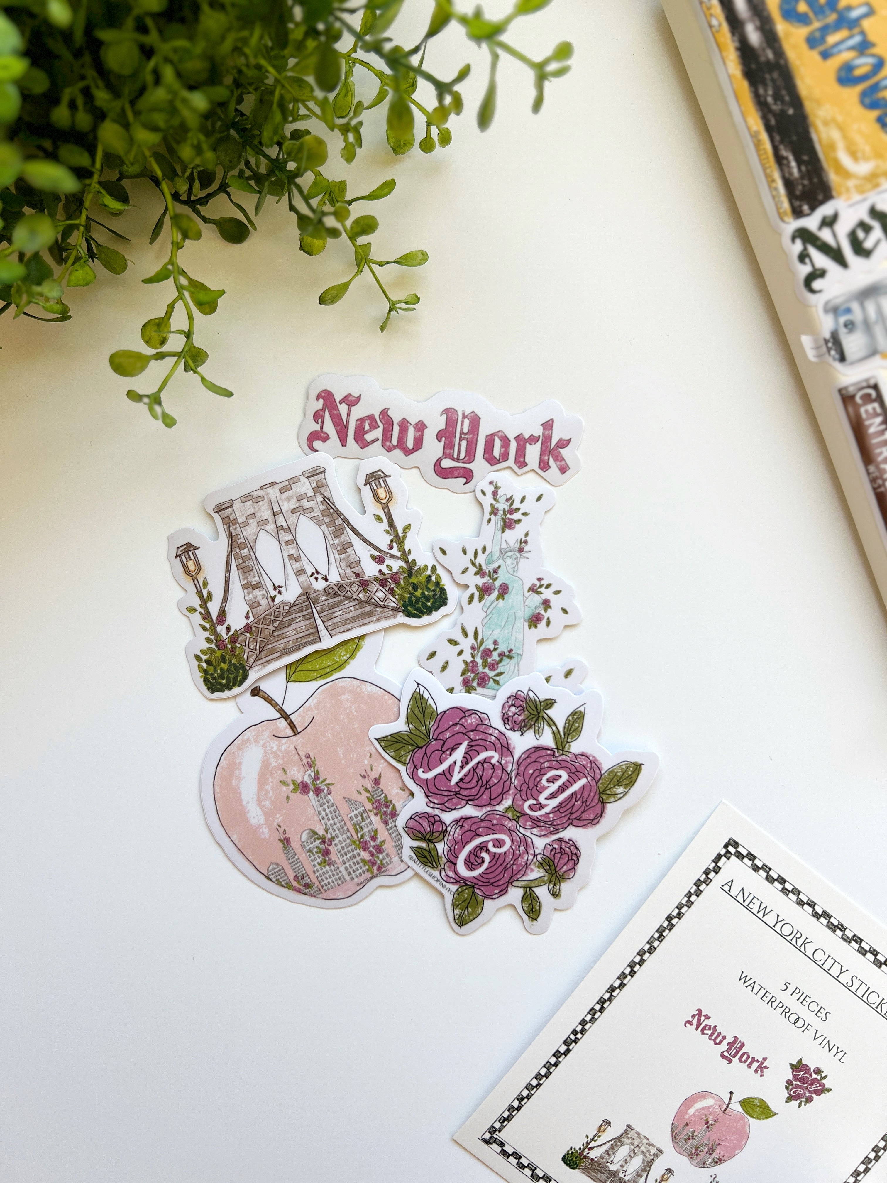 Pink Apple Sticker Pack