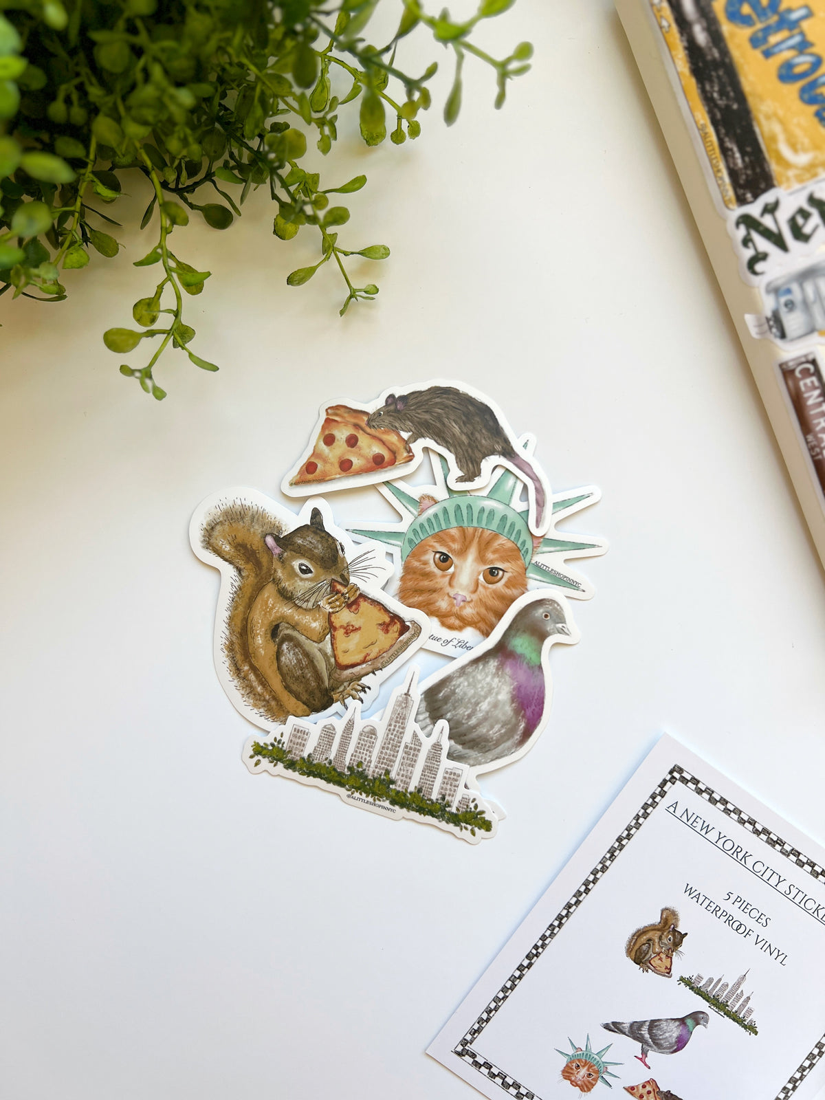 Library. Animal Sticker Animals Sticker Pack – A Little Shop In NYC