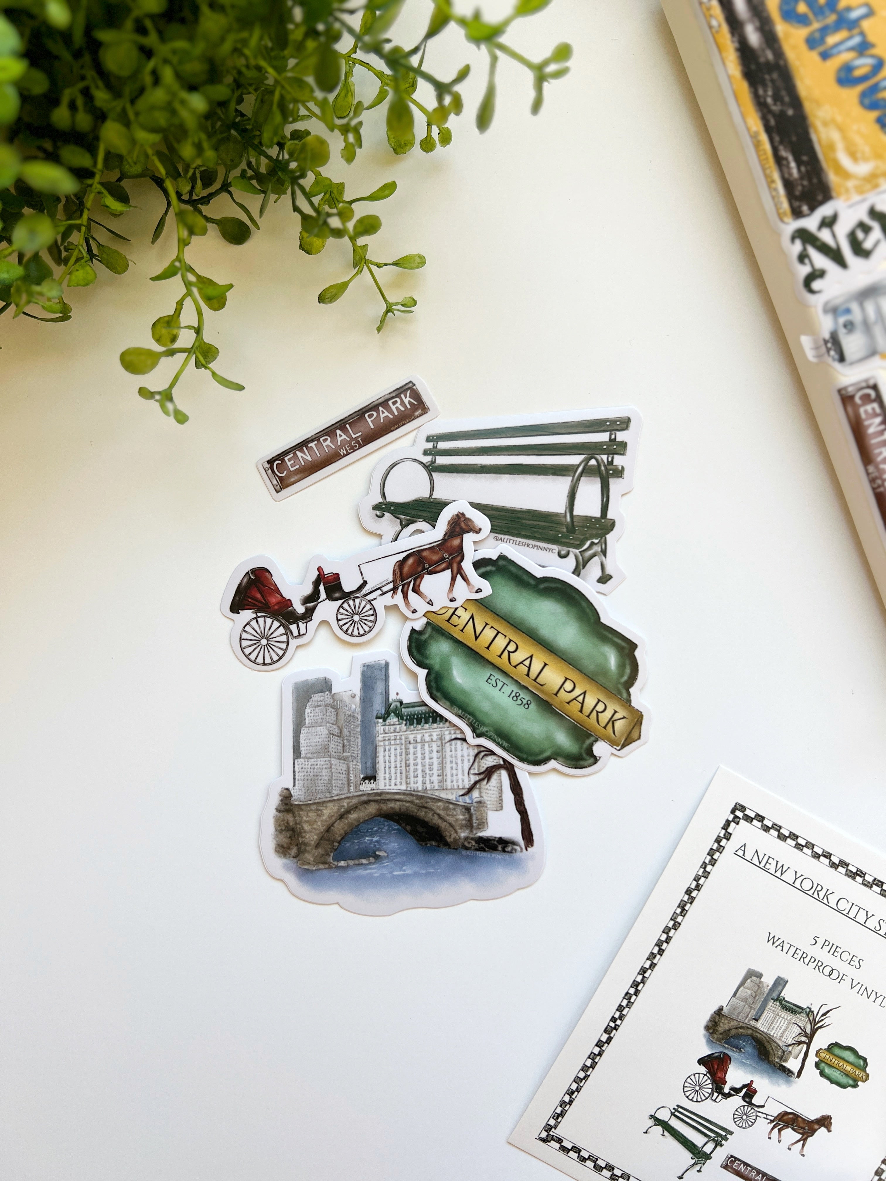 Central Park Sticker Pack