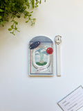 Airplane View Luggage tag