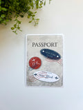 Passport Cover Luggage Sticker