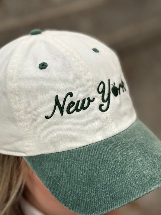 New York Two Tone Dad Cap