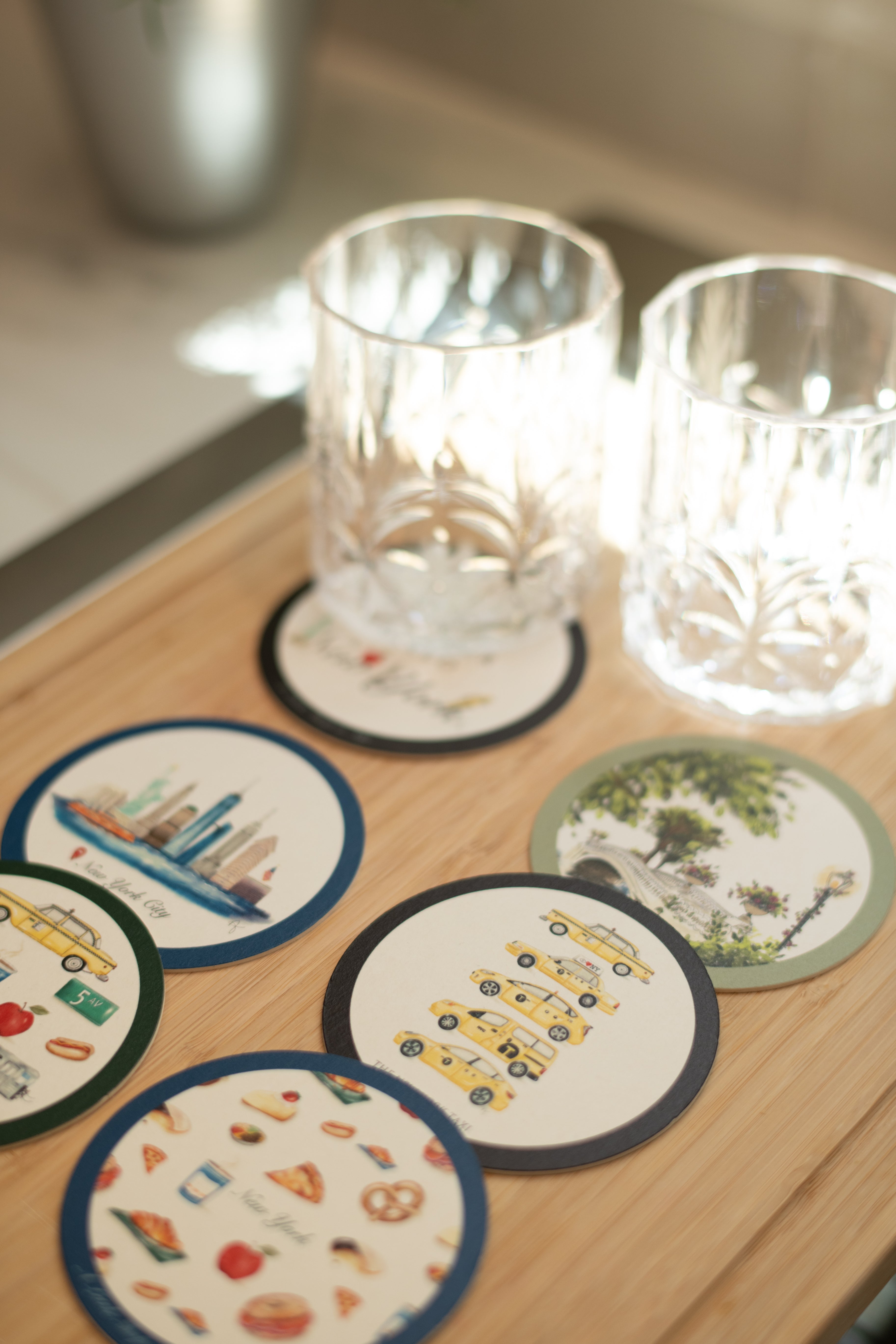 The New York Taxi Coaster Pack