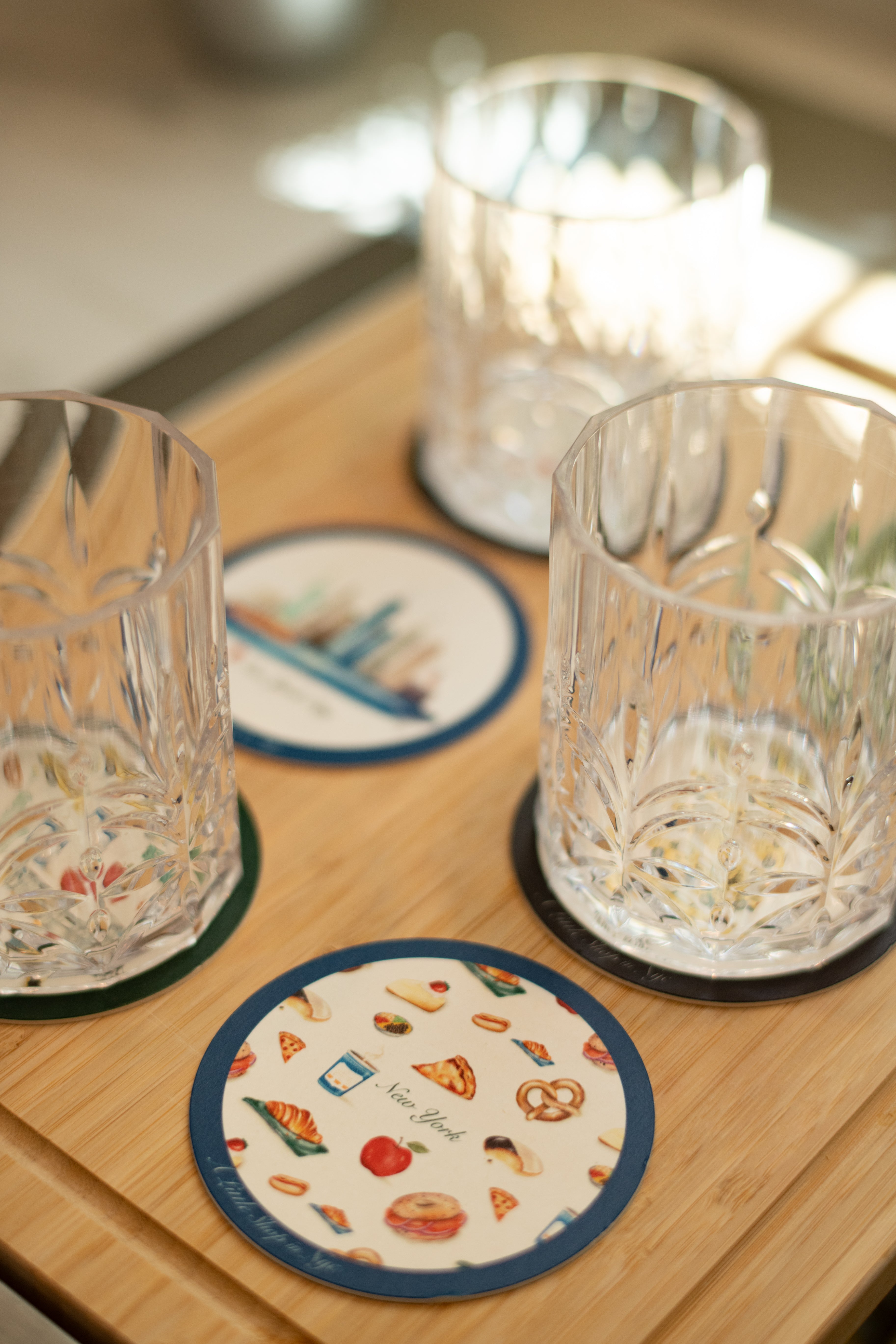 New York Foods Coaster Pack