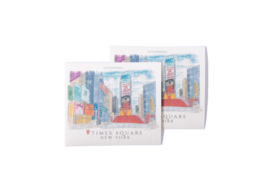 Times Square 2 Pack Dishcloth
