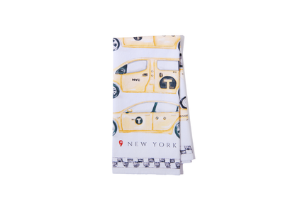The New York Taxi Tea Towel
