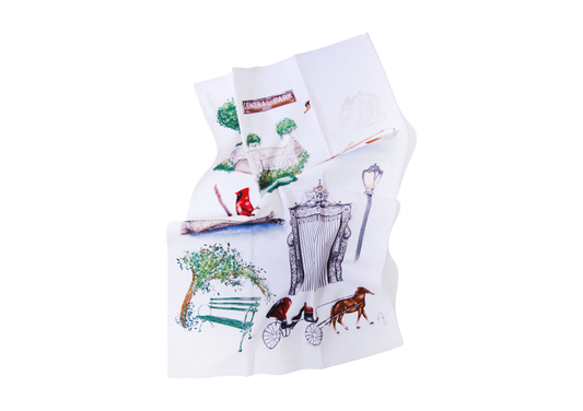 Central Park Tea Towel