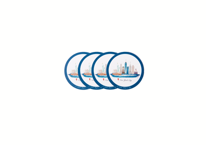 New York Skyline Coaster Pack