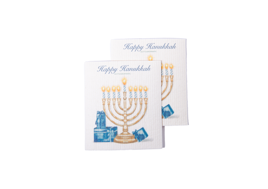 Hanukkah 2 Pack Dishcloth