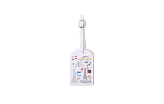 Icons of New York Luggage tag