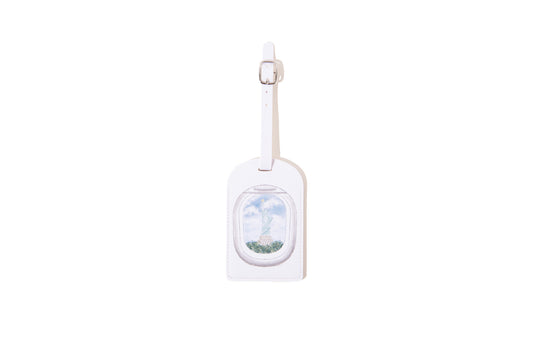 Airplane View Luggage tag