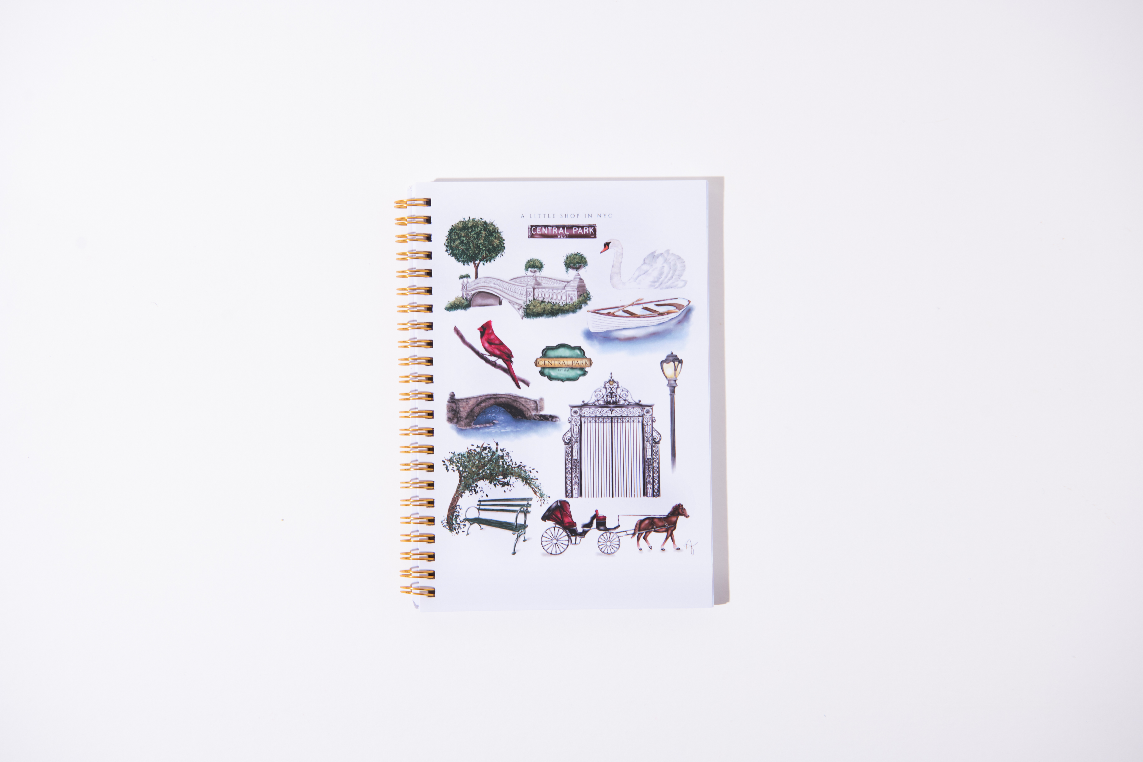 Central Park Spiral Notebook