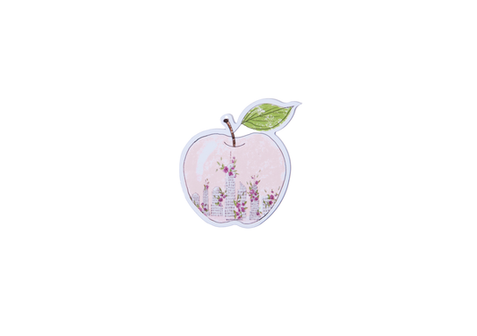 The Pink Apple Magnet