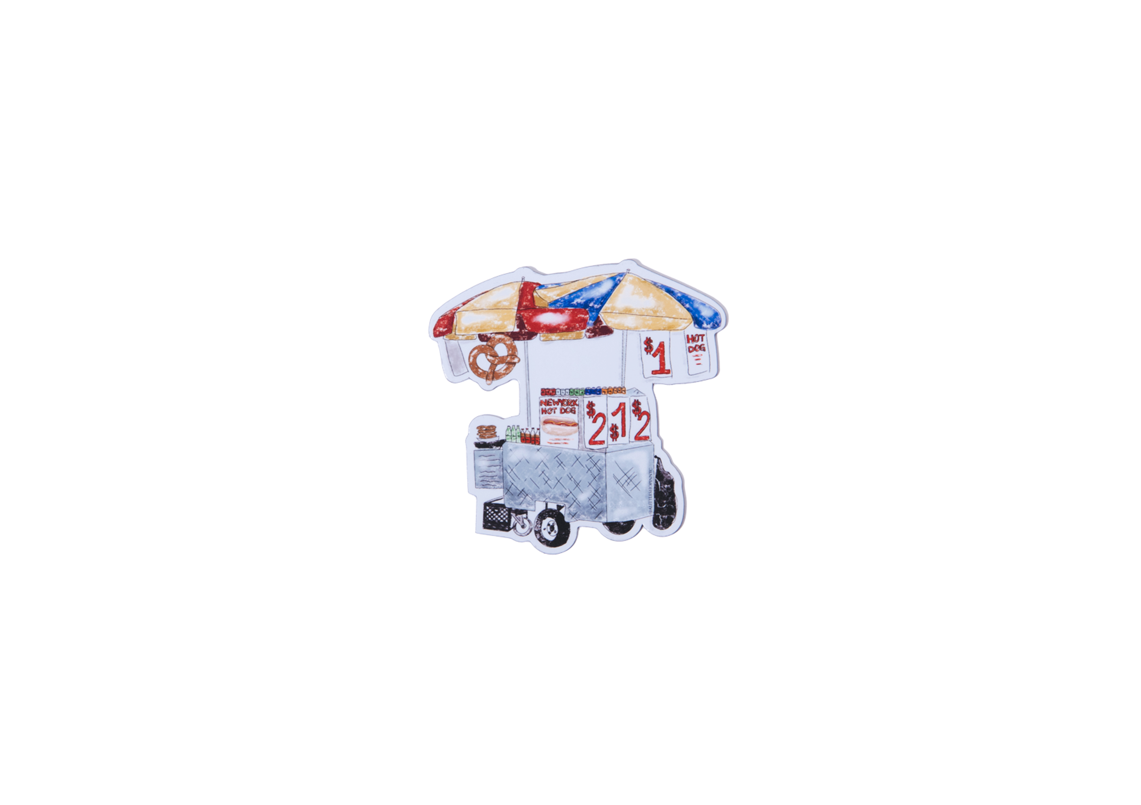 Hot Dog Stand Magnet