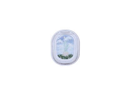 Airplane View Magnet