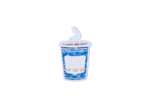 New York Coffee Cup Magnet