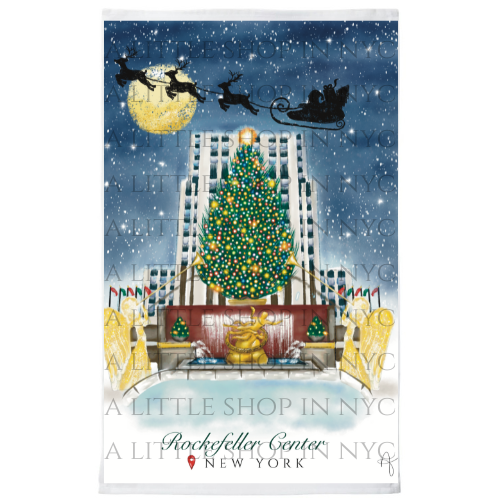Rockefeller Tea Towel