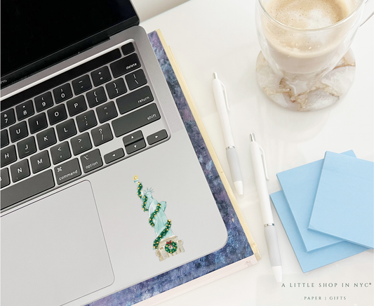 Festive Statue Sticker