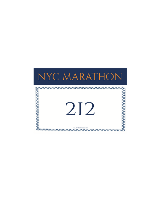 NYC Marathon Print