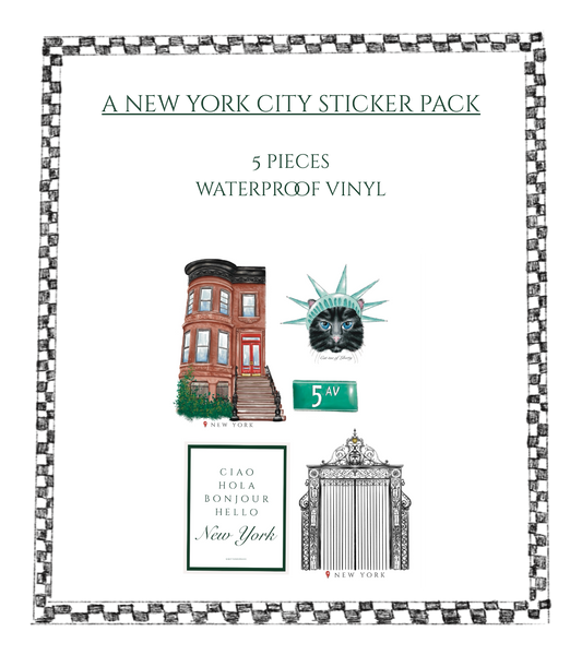 5th. Ave Sticker Pack