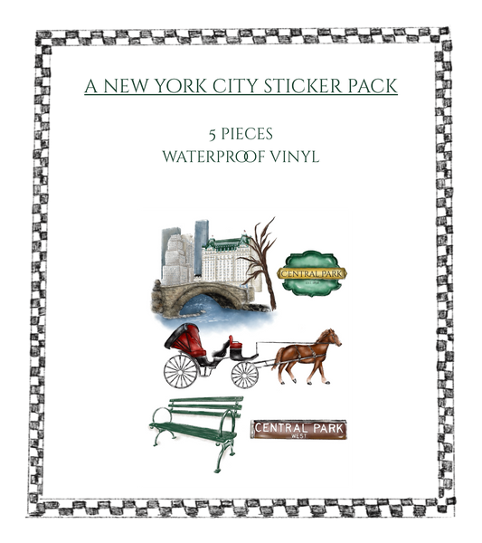 Central Park Sticker Pack