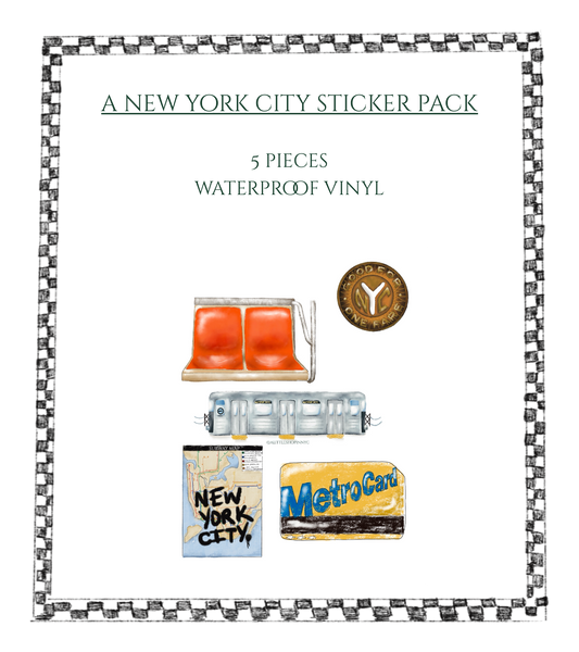 NYC Subway Sticker Pack