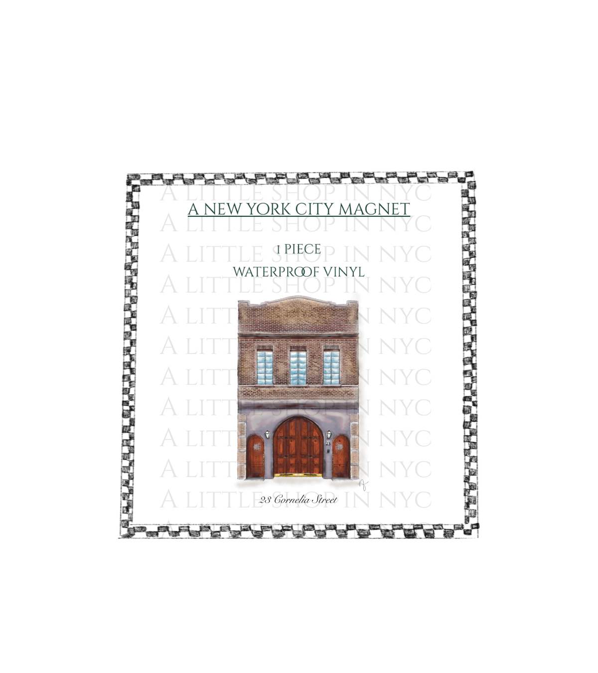 Cornelia St. Magnet