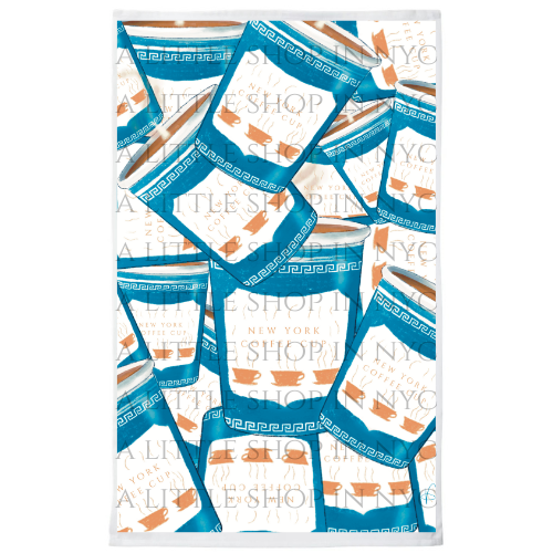 Coffee Cup Tea Towel