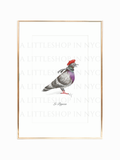 Le Pigeon Print